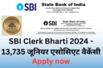 SBI Clerk Bharti 2024