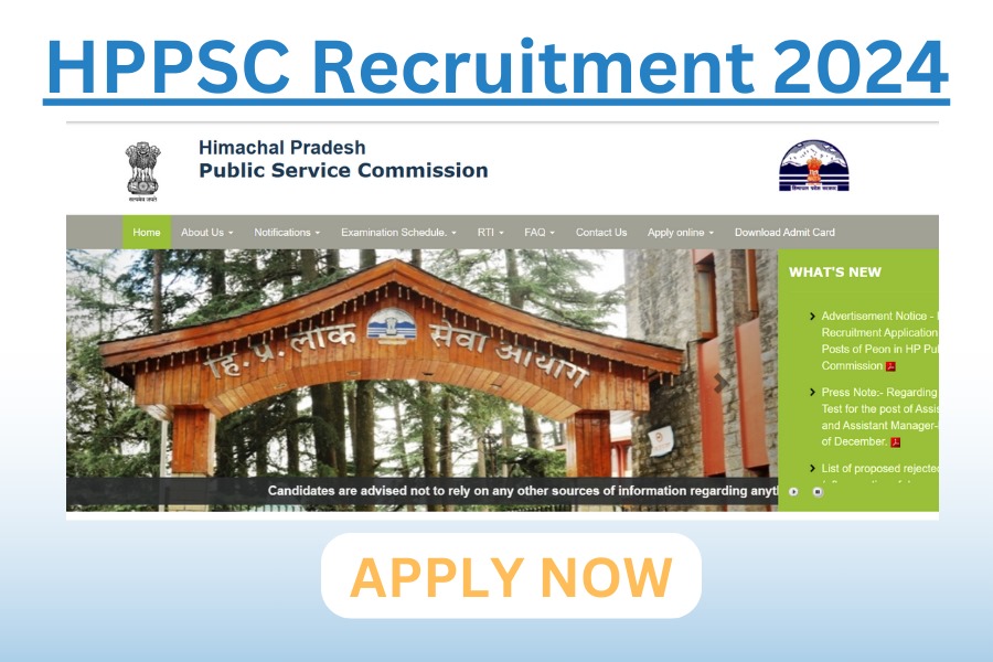 HPPSC Recruitment 2024